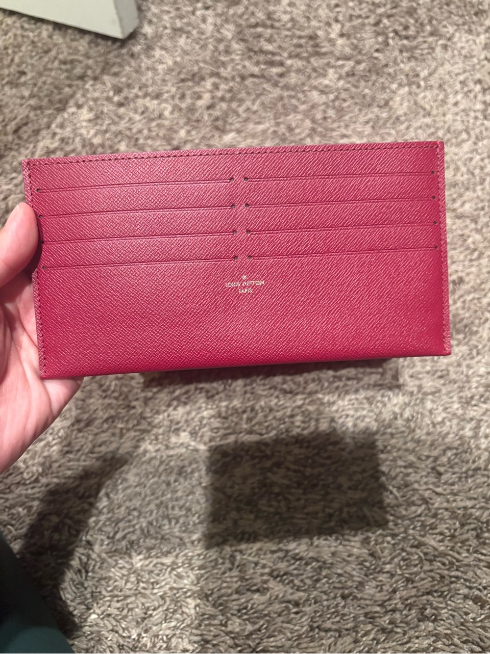 Louis Vuitton Brown Monogram Crossbody Wallet with Gold Chain - Picture 14 of 16